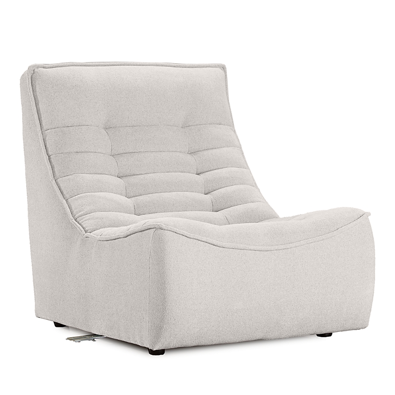 Giuseppe Nicoletti Trattino Armless Chair In Riccio Tortora