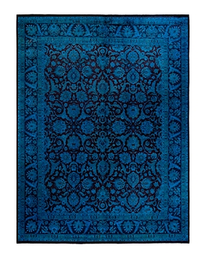 Bloomingdale's Fine Vibrance M1318 Area Rug, 9'3 X 12'3 In Blue