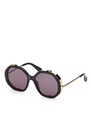 Liz Geometric Sunglasses, 55mm