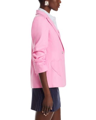 Cinq à Sept Louisa Heart Embroidery Jacket | Bloomingdale's
