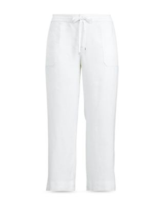 Plus Linen Drawcord Pants