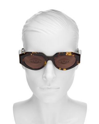 Bottega Veneta Geometric Sunglasses, 52mm | Bloomingdale display picture 1