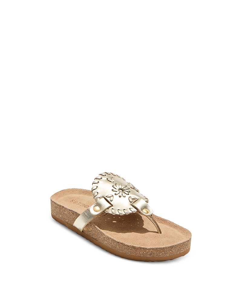 Jack Rogers Girls' Collins Playground Sandals - Toddler, Little Kid, Big Kid In Platinum