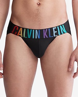 Shop Calvin Klein Intense Power Pride Micro Sport Briefs In Ub1 Black