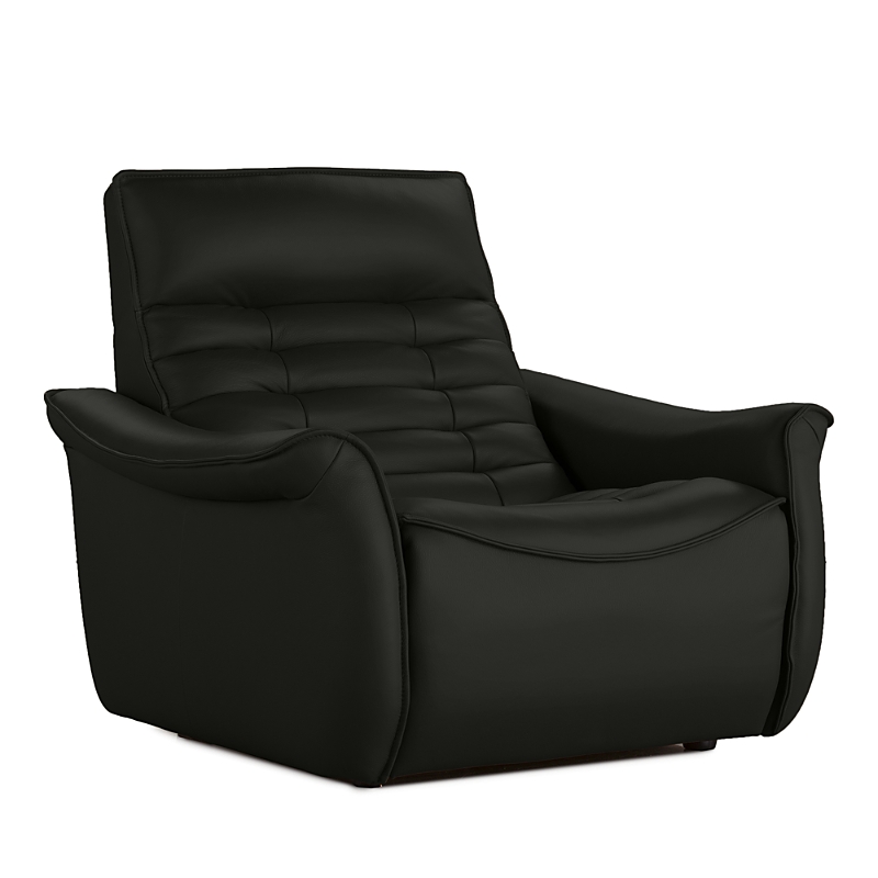 Giuseppe Nicoletti Trattino Power Reclining Chair In Anteres Nero