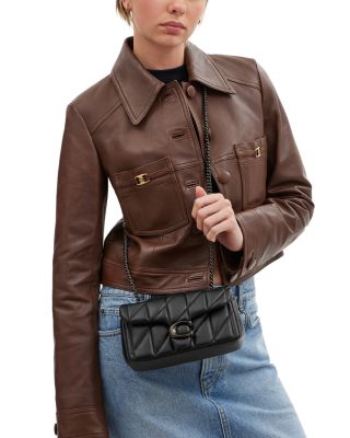 Quilted Tabby Shoulder Bag 20 With Chain