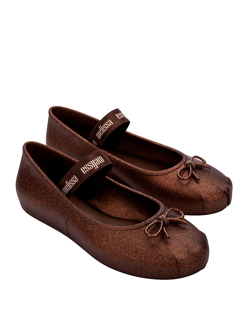 Shop Melissa Women's Sophiead Slip On Ballet Flats In Bronze