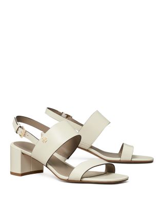 Tory Burch - Women's Leather Block Heel Sandals