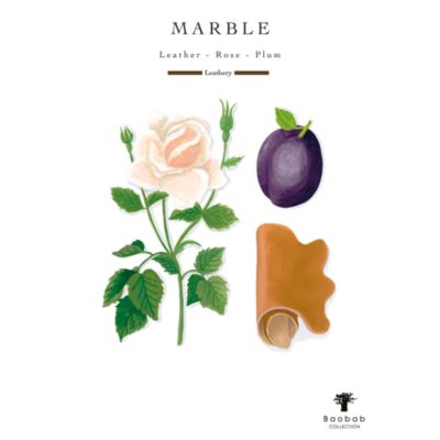 Max 24 Stones Marble Candle