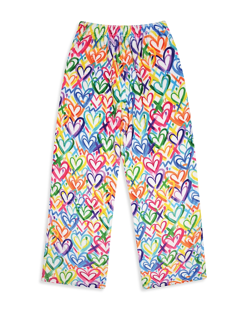 Shop Iscream Girls' Corey Paige Plush Pants - Big Kid In Corey Paige Hearts