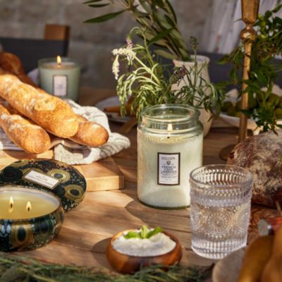 French Cade &amp; Lavender Large Jar Candle 18 oz.