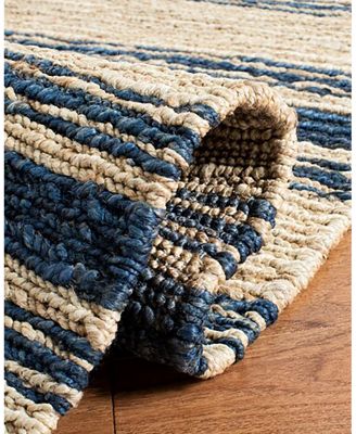 Ralph Lauren Cliff Stripe RLR3351 Area Rug, 2' x 3'