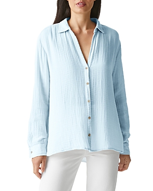 Relaxed Button Down Top