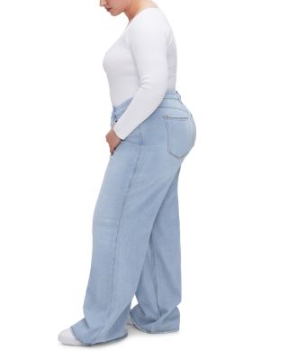 Good Skate High Rise Wide Leg Jeans in Indigo
