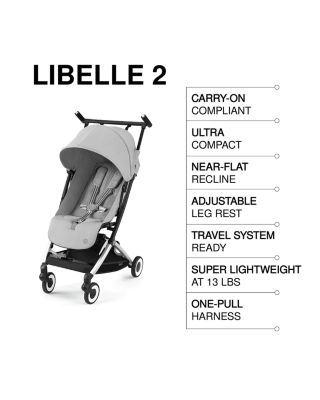 Libelle 2 Ultra Compact Lightweight Travel Stroller