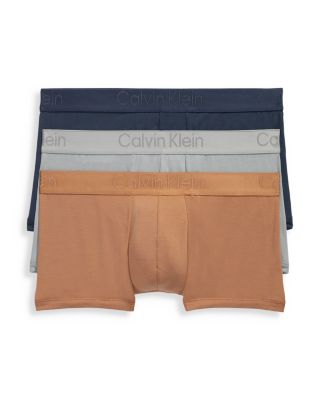Calvin Klein Stretch Low Rise Trunks, Pack of 3