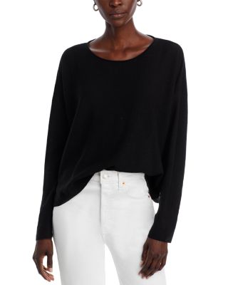 Eileen Fisher Round Neck Boxy Sweater Bloomingdale s