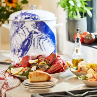 16 Qt Enameled Stock Pot