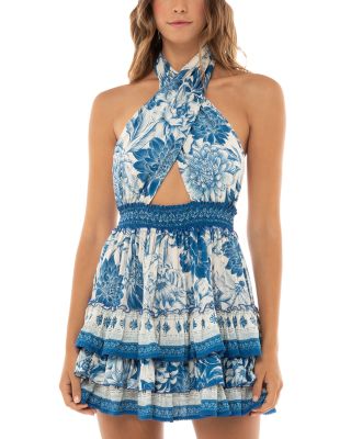 Agua Bendita - Maona Wats Halter Mini Dress