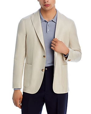 Wool, Cashmere, & Silk Blend Slim Fit K. Jacket