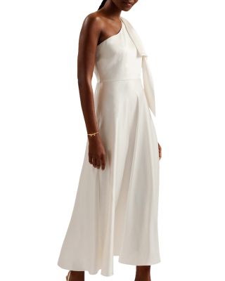 ワンピース TED BAKER Midi Dress Ted Baker Rikuto Draped One Shoulder Midi Dress | Bloomingdale's