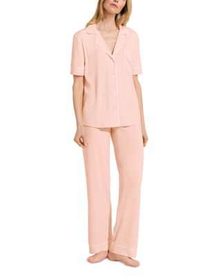 Eberjey Gisele Short Sleeve Long Pant Pajama Set