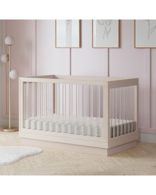 Harlow Acrylic 3-in-1 Convertible Crib
