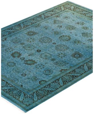 Bloomingdale's Fine Vibrance M1560 Area Rug, 6'1" x 9'