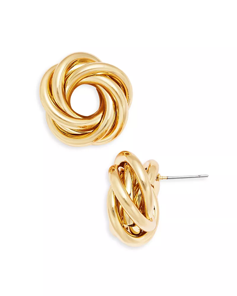 Kenneth Jay Lane Love Knot Earrings