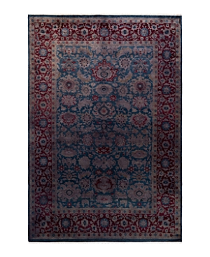 Bloomingdale's Fine Vibrance M1183 Area Rug, 6'2 X 8'10 In Blue