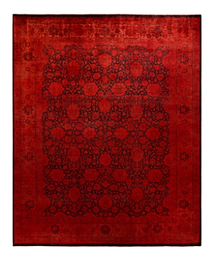 Shop Bloomingdale's Fine Vibrance M1440 Area Rug, 8'2 X 9'10 In Red