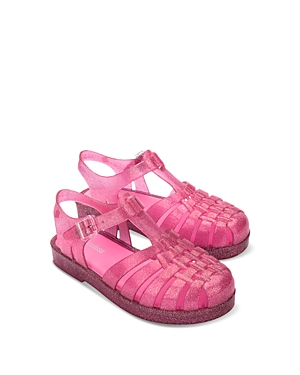 Mini Melissa Unisex Mini Possession Sandals - Toddler, Little Kid, Big Kid In Glitter Pink