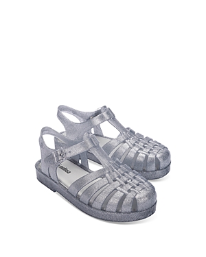 Mini Melissa Unisex Mini Possession Sandals - Toddler, Little Kid, Big Kid In Glitter Clear