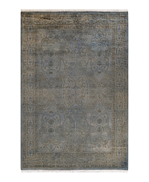 Shop Bloomingdale's Fine Vibrance M1025 Area Rug, 6'1 X 9' In Gray