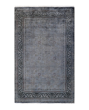 Shop Bloomingdale's Fine Vibrance M835 Area Rug, 4'2 X 6'4 In Gray