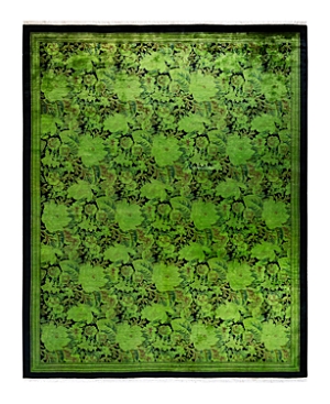 Shop Bloomingdale's Fine Vibrance M851 Area Rug, 8'1 X 10'1 In Green
