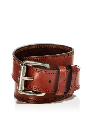 Men's Roller Buckle Italian Leather Belt - Exclusive