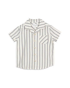 Miles The Label Boys' Camp Shirt - Little Kid