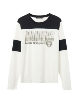 Junk Food Clothing Unisex Nfl Las Vegas Raiders Zone Blitz Long Sleeve