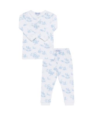 Boys' Blue Toile Print Pajama - Baby