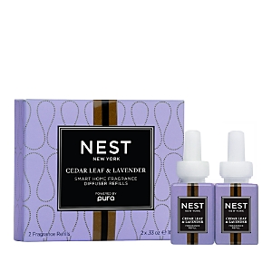 Nest New York Cedar Leaf & Lavender Pura Refills, Set of 2