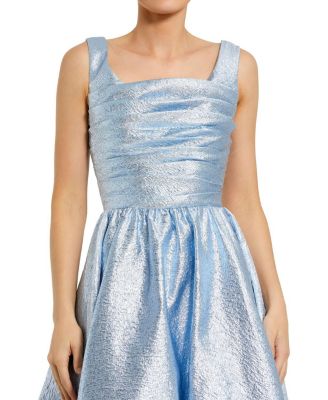 Robe Cocktail Verte Lime Et Bleue - Taille 4 - Style Empire - Pour Mariage Ou Soirée