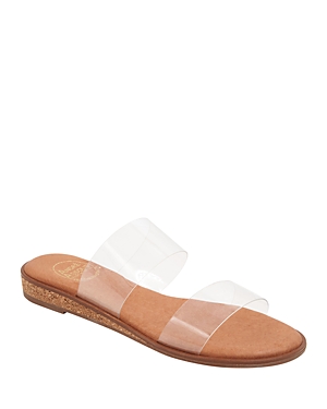 Andre Assous Women's Galia Slip On Strappy Slide Sandals
