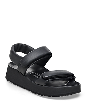 Birkenstock Sandals Open Toe Textured Sole In Black