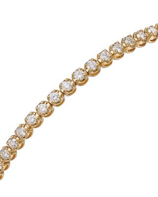 Certified Diamond Tennis Bracelet in 14K Yellow Gold, 2.0 tcw 