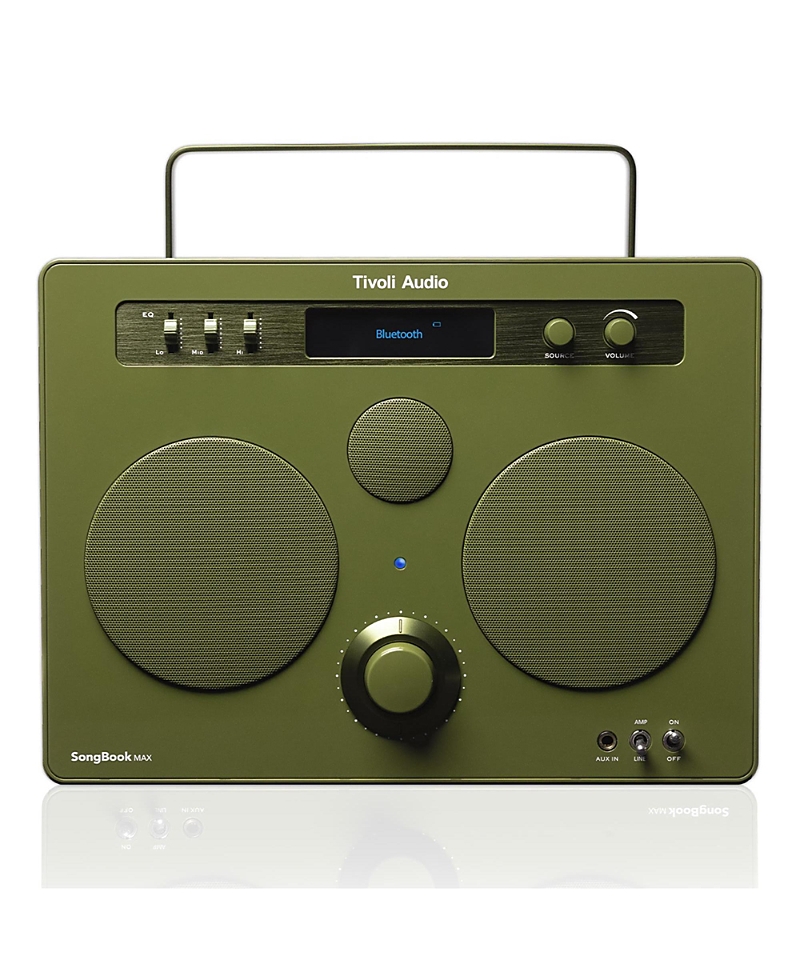 Tivoli Audio Songbook Max Bluetooth Speaker with Built-In Pre-Amp and Carrying Handle