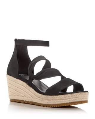 Eileen Fisher - Women's Wisp Wedge Platform Espadrille Sandals