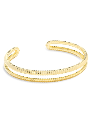 Shop Kendra Scott Layne Cuff Bracelet In Gold