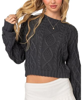 Poppy Cable Knit Sweater