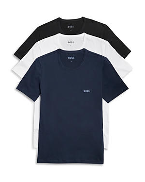 Boss Classic Cotton Regular Fit Tees, Pack of 3